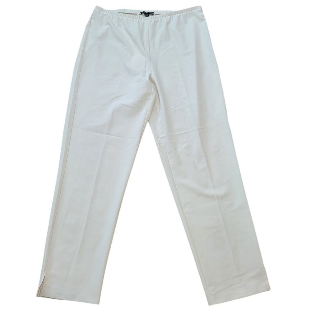 Eileen Fisher NWT Polished Twill Ankle Pants Bone S $208